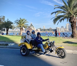 Mother's Day present trike tour was the best ever present. A tour along the east coast of Sydney, past some famous beaches.