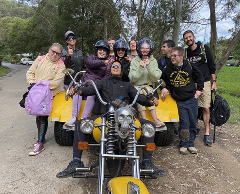 The mini disability trike tours were a huge success. Sydney Australia