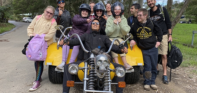 The mini disability trike tours were a huge success. Sydney Australia