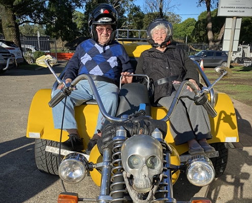 A surprise 90th birthday tour, Sydney Australia.