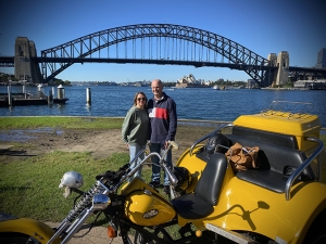A trike tour wish list now has a tick. Our passengers loved the trike tour around SYdney Australia.