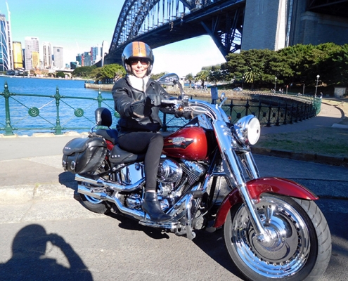 The Harley moll bucket list was a big tick! Sydney Australia.