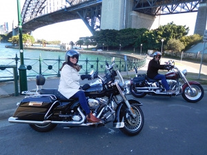 A Harley tour without kids! Sydney Australia.