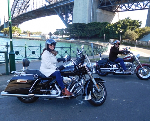 A Harley tour without kids! Sydney Australia.
