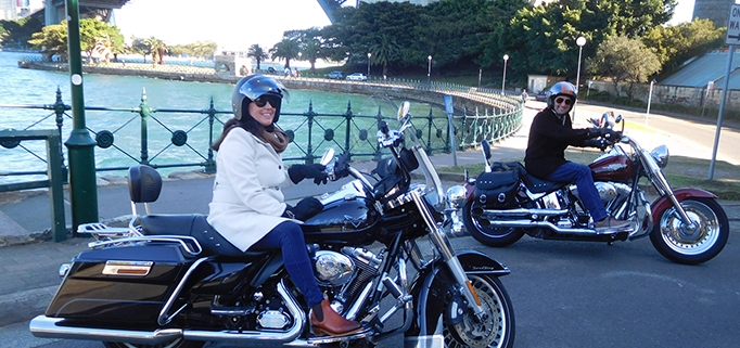 A Harley tour without kids! Sydney Australia.