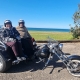 A surprise 85th birthday gift of a trike tour. They explored the northern beaches and Palm Beach area, north of Sydney.