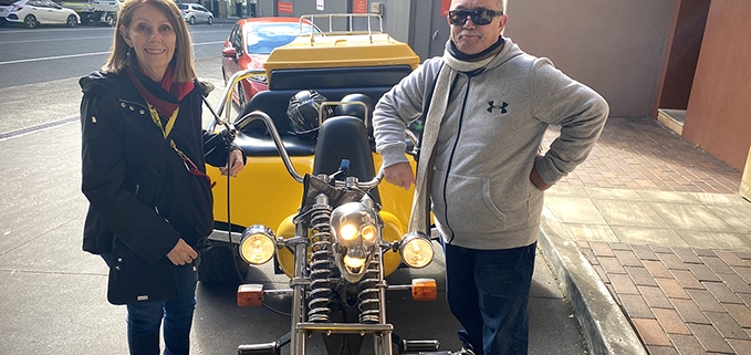 The Sydney holiday trike ride was a lot of fun!