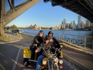 A Sydney trike tour for a birthday present.