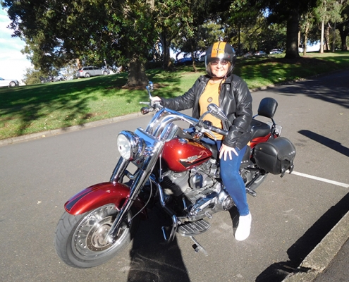 The Harley tour birthday present was a huge success. They did the 3 Bridges tour in Sydney Australia.