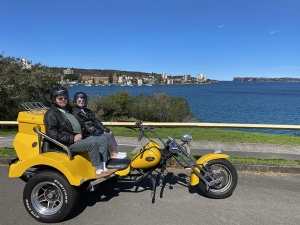 The North Shore Skimmer ride is a great way to see the north shore of Sydney.