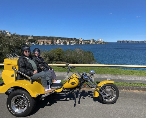 The North Shore Skimmer ride is a great way to see the north shore of Sydney.