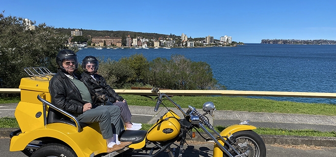 The North Shore Skimmer ride is a great way to see the north shore of Sydney.