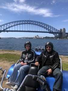 The birthday present trike tour was a fun way to see Sydney Australia.
