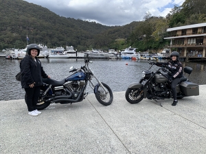 The Harley joyride was such a lot of fun. North west of Sydney Australia.