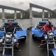 The birthday gift trike tour was a lot of fun, even in the rain.