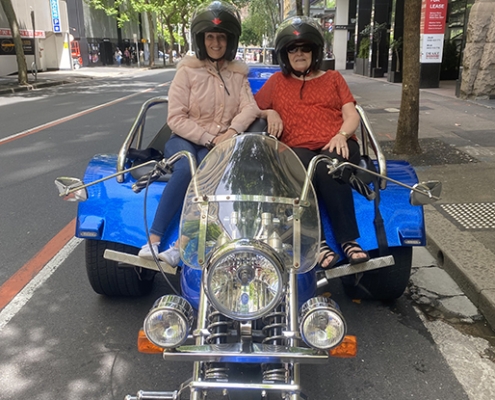 The 70th birthday trike tour was a huge success. Sydney Australia.