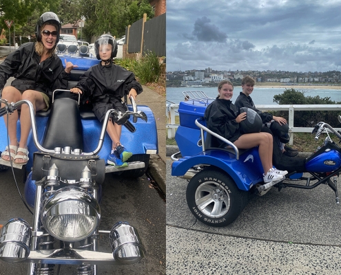 The best aunty trike tour certainly made Juanita the best aunty ever!
