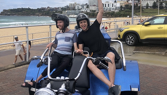 The cerebral palsy trike tour was a lot of fun - yet again!