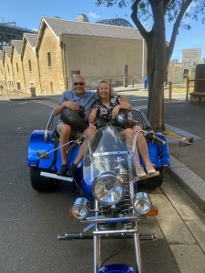 The dad daughter trike tour was so much fun.
