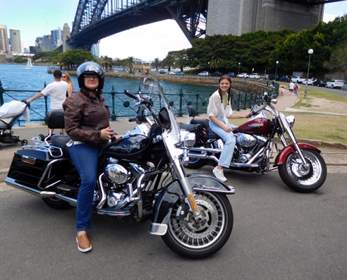 The daughter's surprise Harley tour was such fun!