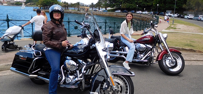 The daughter's surprise Harley tour was such fun!