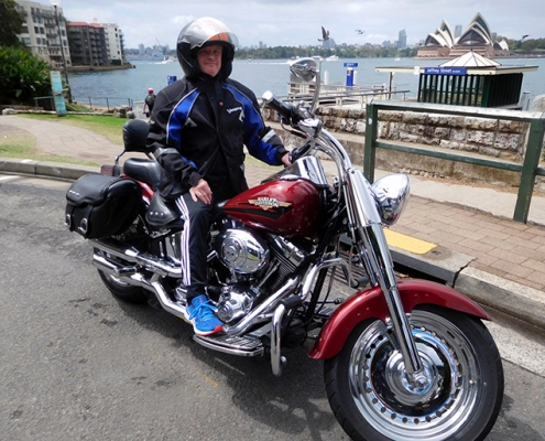 The birthday disability Harley tour was so much fun!