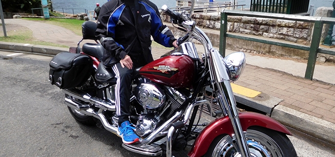 The birthday disability Harley tour was so much fun!