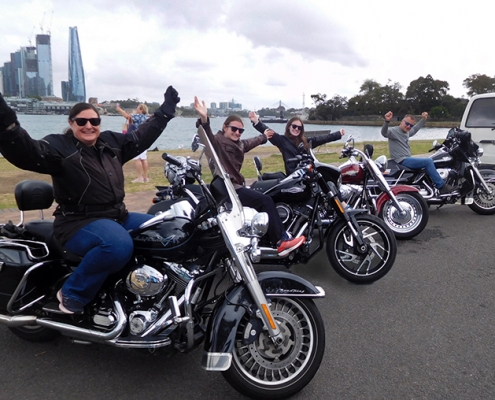 The experience Sydney Harley tour was great fun!