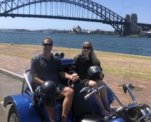 The trike holiday tour was fun and memorable.