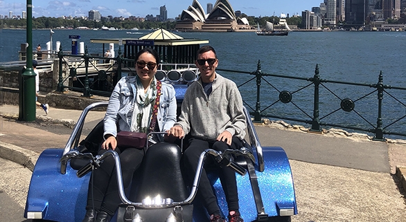 The trike tour Christmas gift was so much fun!