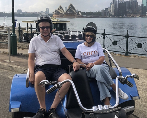 The Sydney Harbour Bridge trike tour was a lot of fun!