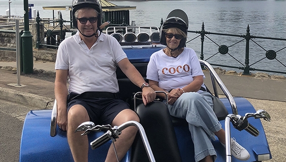 The Sydney Harbour Bridge trike tour was a lot of fun!