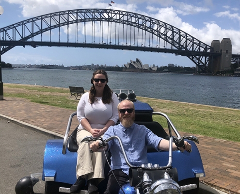 Sydney's holiday trike tour was so much fun. Feel the Freedom!