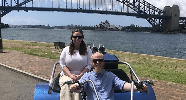 Sydney's holiday trike tour was so much fun. Feel the Freedom!