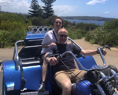 The cruise ship stopover trike tour was a fabulous experience.