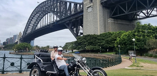 The surprise 50th trike tour was fun and memorable.