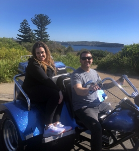 The surprise holiday trike tour was a complete success. A huge surprise and a lot of fun!