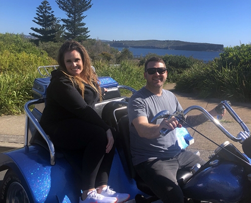 The surprise holiday trike tour was a complete success. A huge surprise and a lot of fun!