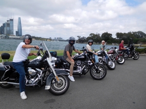 The Xmas gift voucher Harley tour was fun and memorable!