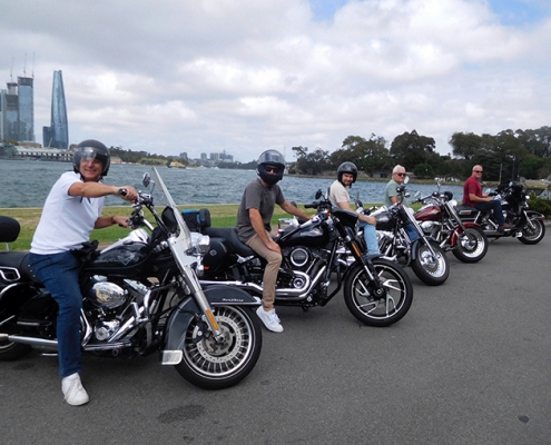 The Xmas gift voucher Harley tour was fun and memorable!