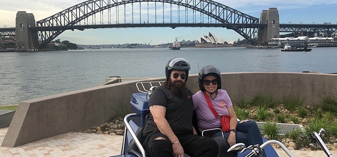 The private couple trike tour was 10/10!