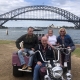 The surprise Uncle and Aunt trike tour was memorable and fun!