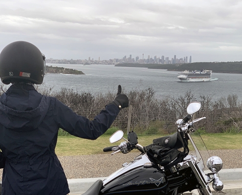 The northern beaches birthday Harley tour was lots of fun!