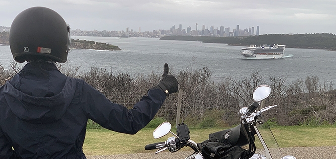 The northern beaches birthday Harley tour was lots of fun!