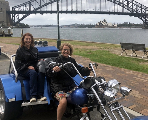 The cousin's Sydney trike tour was so much fun!