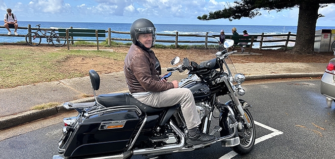 Dad's Manly Harley tour was so much fun and very interesting.