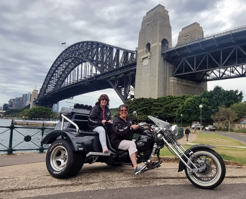 The Harbour Bridge trike tour was fun and informative.