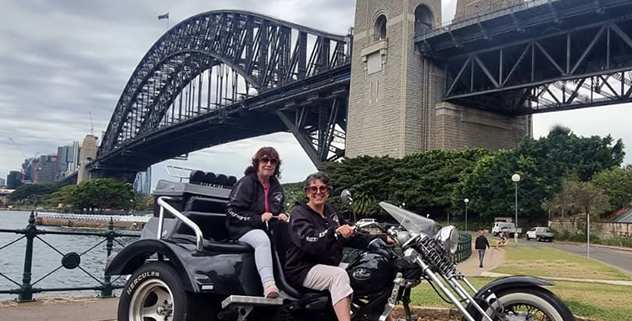 The Harbour Bridge trike tour was fun and informative.