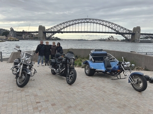 The Harleys and trike tour for the whole family was so much fun!