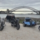 The Harleys and trike tour for the whole family was so much fun!